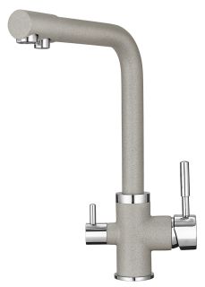 Смеситель Granula для кухни GR-2015 базальт